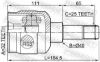 Joint Kit, drive shaft ALFA ROMEO K05017653AA, CHRYSLER 05017653AA, FIAT