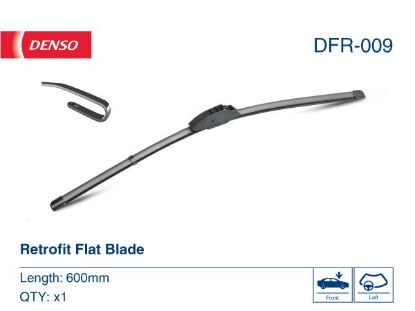 Wiper Blade DENSO FLAT RETROFIT 600mm